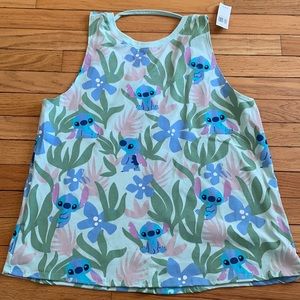 NWT Box Lunch Large Disney Lilo and Stitch Tank Top
